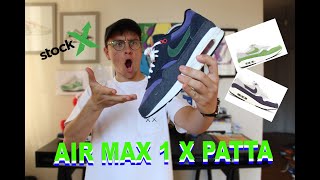 air max 1 patta 5th anniv green