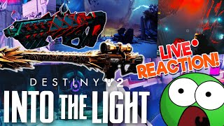 Destiny 2 Into The Light NEW PvP Maps And Exotic Quests Return! My LIVE Reaction!