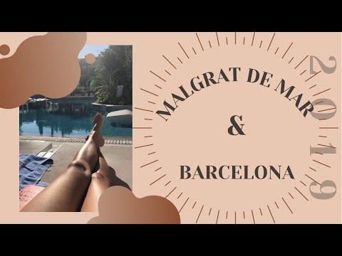 A trip to Malgrat de Mar & Barcelona 2019 | Travel vlog #2