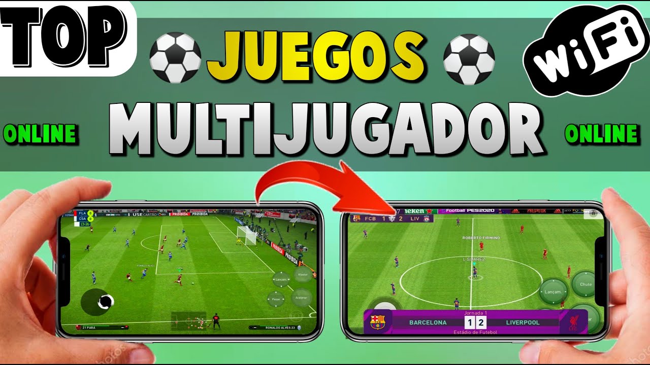 Los 10 Mejores Juegos de Futbol/Soccer⚽ Multijugador para Android