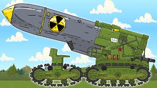 Triumph of Soviet Monster Tanks - Cartoons about tanks