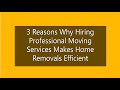 Welcome to 1 Van 1 Man Removals, Hints and Tips.

Whether you’re moving into your first house, upsizing to a larger home, or downsizing to an empty nest, we have the most-qualified team in the York area.

Today, Our Guide talks about 3 Reasons Why Hiring Professional Moving Services Makes Home Removals Efficient. Here is our Advice.

https://www.1van1man.com/blog/3-benefits-of-hiring-professional-movers.html

The Team @
1 Van 1 Man Removals®