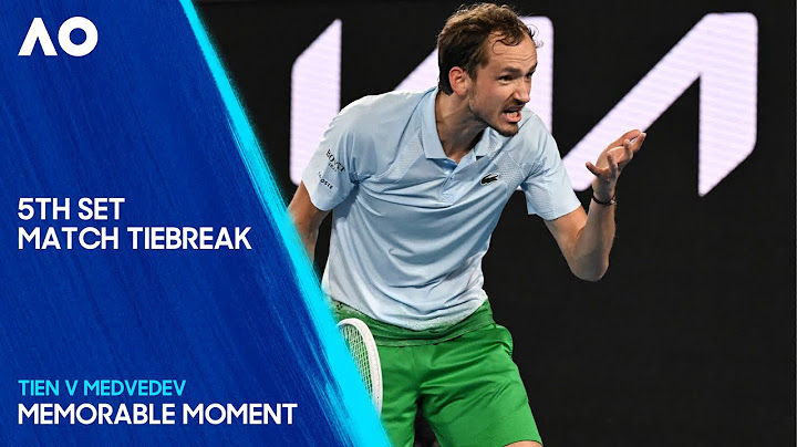 Full Match Tiebreak | Learner Tien v Daniil Medvedev | Australian Open 2025