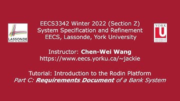[HD] Tutorial - Rodin Intro - Part C - Requirements Document of a Bank System