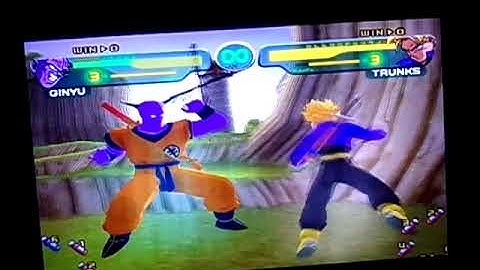 Dragon Ball Z Budokai(Gamecube)-Ginyu vs Trunks