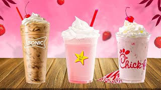 We tried All Fast Food Milkshakes And Rated Them