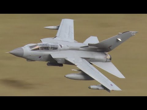 Low level GR4 Tornados in the Mach Loop