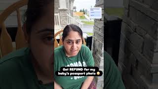Passport Photo Rejected for Baby 😳 My Refund Story