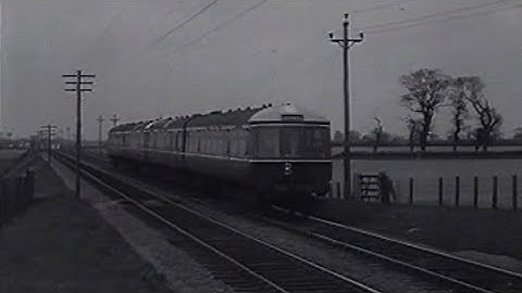 Vintage railway film - The diesel train driver, part 1 - An introduction to the diesel train - 1959