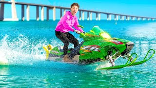 I Drove My Snowmobile On WATER!! (GONE WRONG) by Carter Sharer 183,934 views 2 months ago 15 minutes