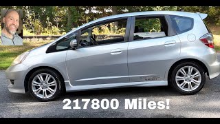 I bought a 2011 Honda Fit Sport w 217800 Miles!