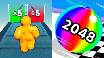 Tall Man Run | Ball Run 2048 - All Level Gameplay Android,iOS - NEW MOD APK MEGA UPDATE GAMEPLAY