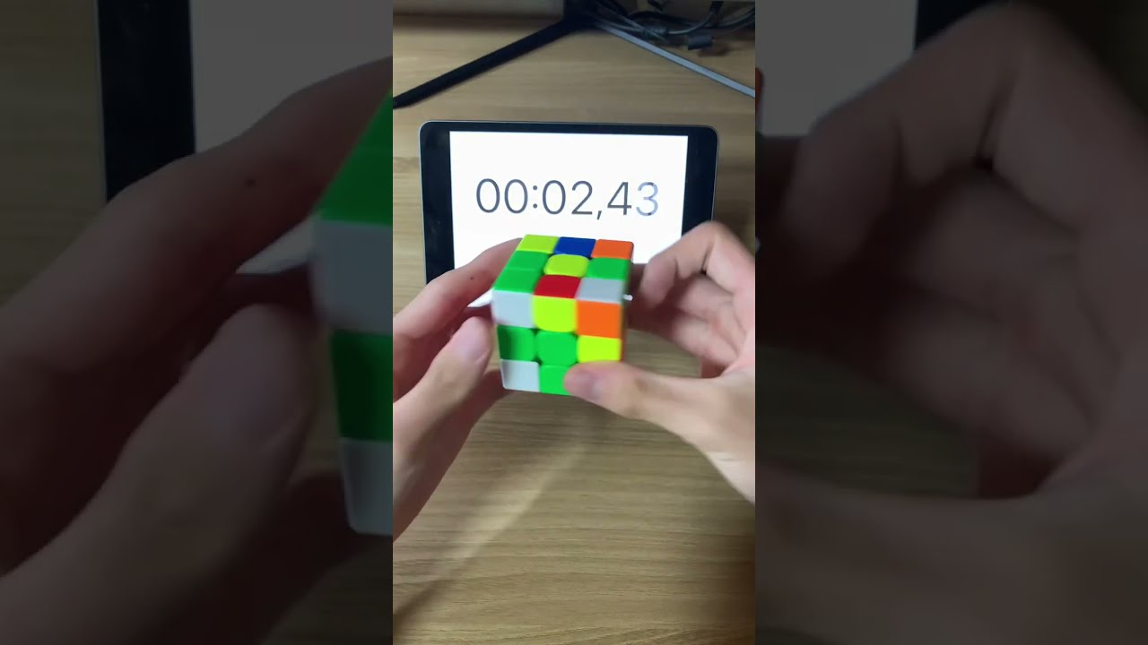 Beginner CFOP Can Be FAST Sub 10 Solve