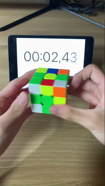 Beginner CFOP Can Be FAST | Sub 10 Solve
