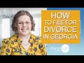 How to File for Divorce in Georgia | Porchlight Legal