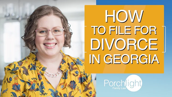 How to File for Divorce in Georgia | Porchlight Legal