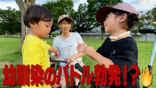 【犬猿の仲？】幼馴染の姉ちゃんが強すぎたw【BESREY 子供用三輪車 XIN1 】