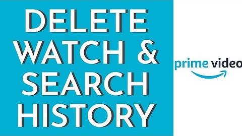 How To Delete/Clear Watch & Search History On Amazon Prime App (2023)