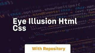 Eye illusion html css screenshot 1