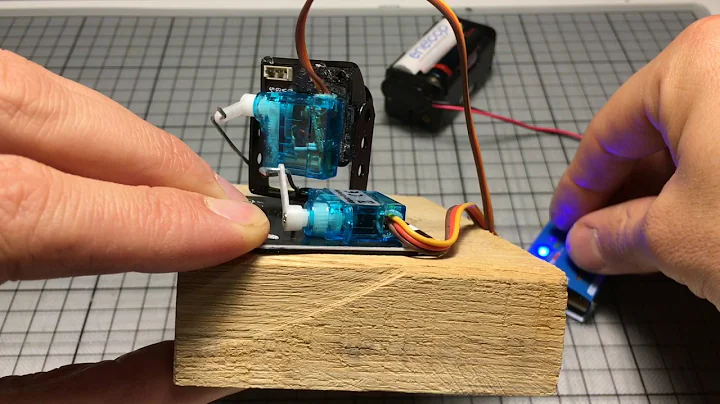 PAN TILT Servo Gimbal - super simple & cheap