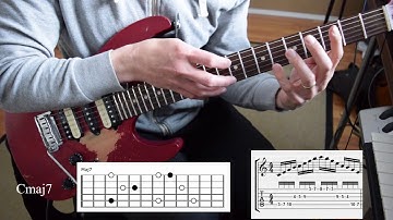 Michael Romeo style tapping arpeggios