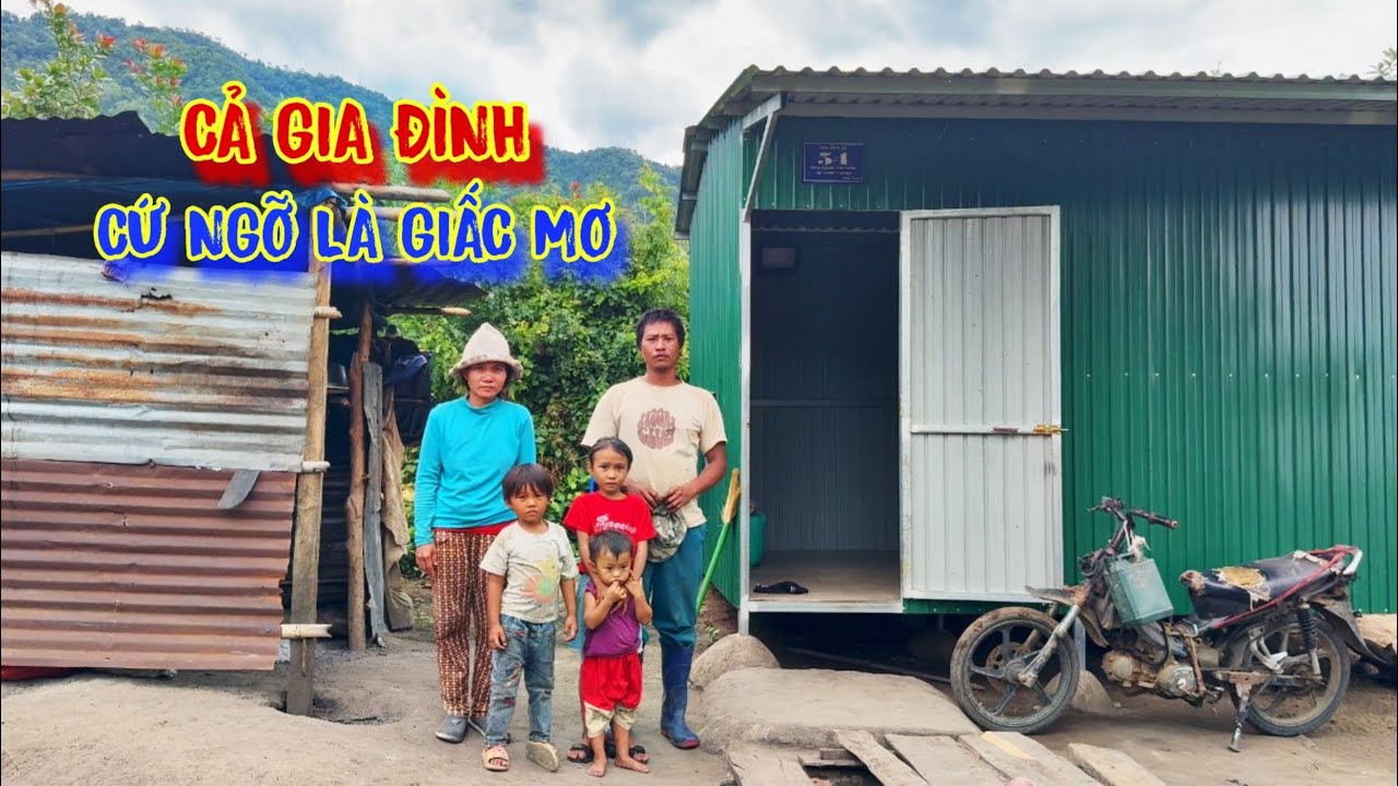 BẬT KHÓC, giọt nước mắt HẠNH PHÚC, khi được TẶNG ngôi nhà MƠ ƯỚC - tập 1103