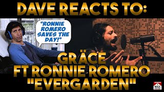 Dave&#39;s Reaction:  Gräce ft  Ronnie Romero — Evergarden