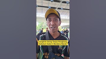 Jangkrik Cliring Tanpa Hongkong Sabet 4 Bendera Merah Cucak Ijo Arjuno A
