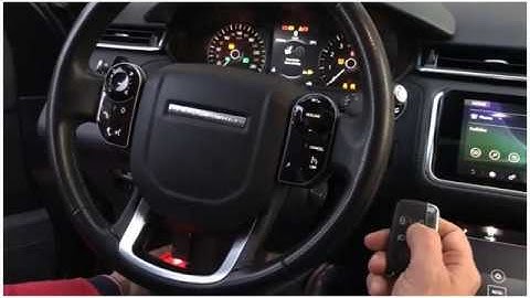 Land Rover Range Rover Velar key programming all keys lost