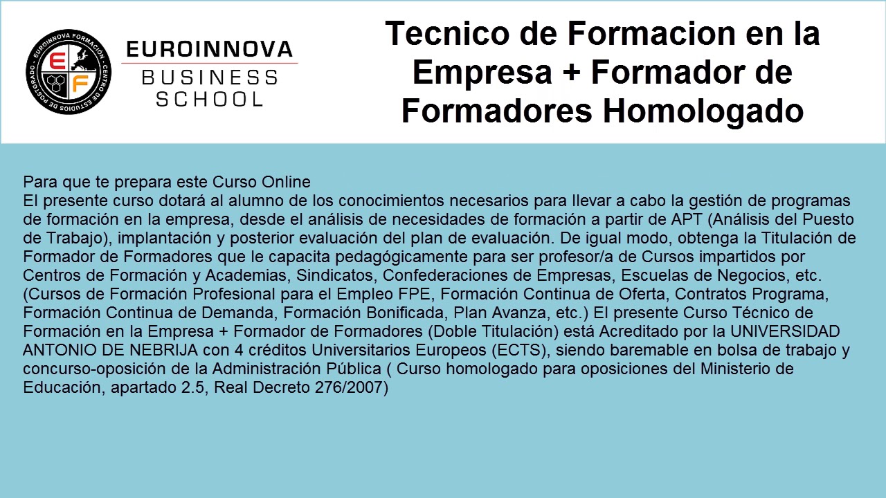 Cursos Youtube Online Euroinnova Cursos Youtube Online Euroinnova