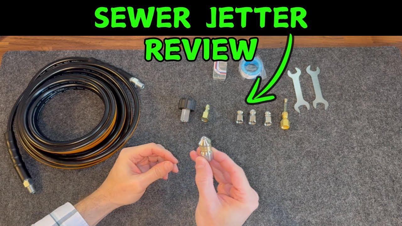 Unclog Drains Like a Pro With a Sewer Jetter! - YouTube