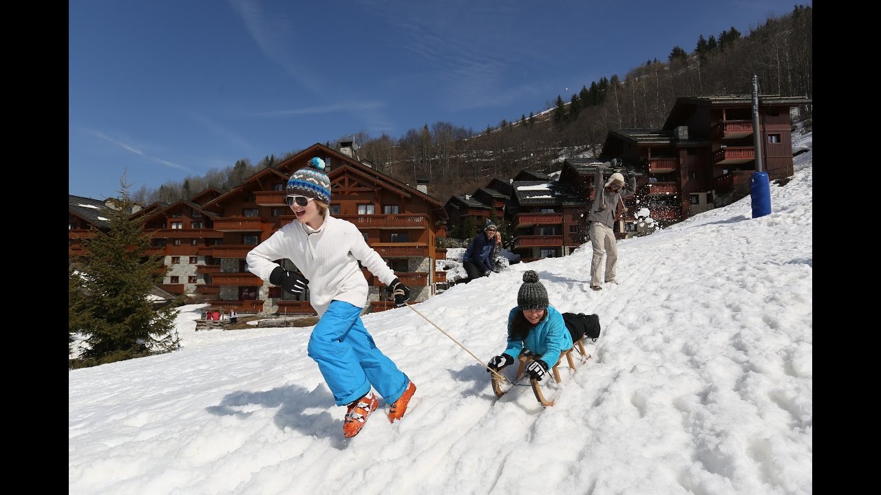 Ski holidays Meribel Les Fermes de Meribel Pierre et Vacances YouTube