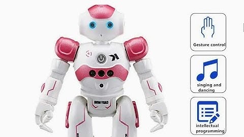 WEECOC RC Robot Toys Gesture Smart Robot Toy Gift, Singing Dancing Speaking Christmas Birthday Gift