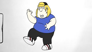 How To Draw Chris Griffin Family Guy