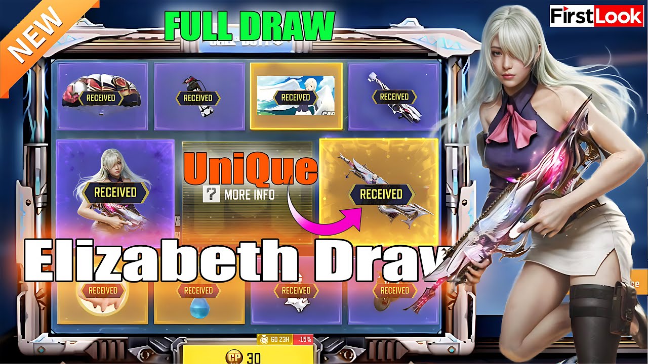 Elizabeth In Codm *NEW* Upcoming Legendary BP 50 - Liones's Grace full Draw in codm 2025 ...