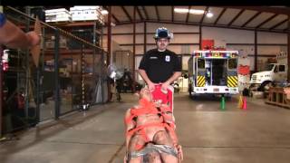 EMS Director completes the Physical Ability Test