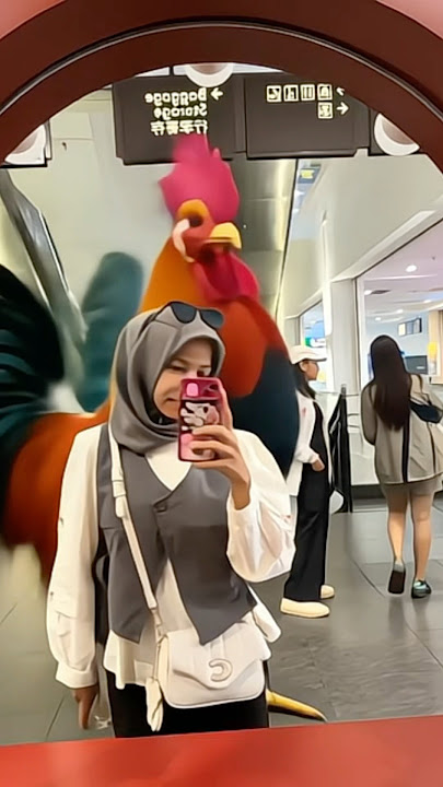 APAANTU DIBELAKANG OOOPP FUNNY CHICKEN KAH 🤣🤣✨😱😱🫠🫠✌🏻