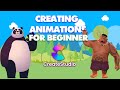 How to create 2d  3d animations for beginners  create studio