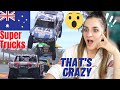 French Girl Reacts to Australian Super Trucks | CRAZY SPORT 🇦🇺