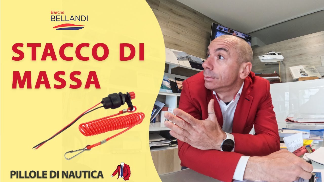 ⁣STACCO DI MASSA: perchè è un dovere collegarlo // Nautica in pillole // Barche Bellandi