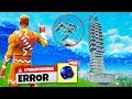 CRASHING A SERVER with SPIKEY STADIUMS in Fortnite Battle Royale