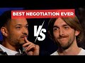 The best negotiation on dragons den ever