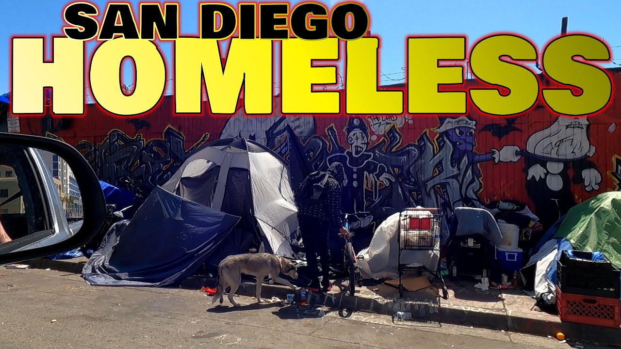 Downtown San Diego Homeless Camps Are Growing Youtube