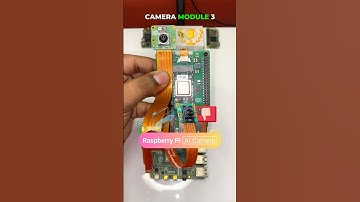 Raspberry Pi Camera Module 3 with Sony IMX708 Image Sensor! AI Camera Killer #shorts #gadgets #tech
