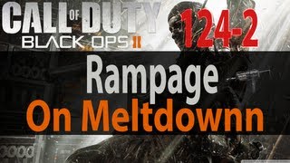 Black Ops 2: Rampage on Meltdown 124 Kills w/ MP7 Nuclear