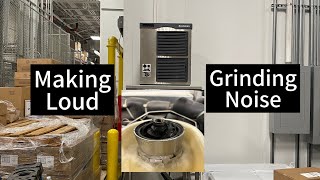 Scotsman Flaker ice machine code 2 and making a loud grinding noise