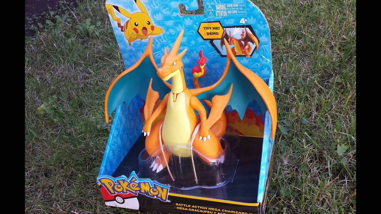 TOMY Pokemon Action Feature Figure Mega Charizard X