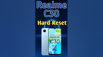 Oppo Realme C30 Hard Reset|| Password Unlock|| Pattern Remove✔️