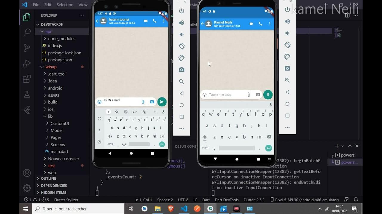 Flutter socket.io nodejs real time YouTube
