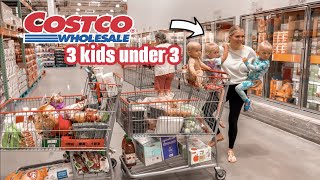 ☀ $817 COSTCO HAUL FOR SUMMER // SAHM GROCERY SHOPPING WITH 3 UNDER 3 // Rachel K